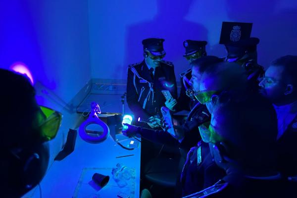Iraqi police attending forensic training in Spain